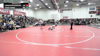 285 lbs 5th Place - Christopher Robertson, Ledyard vs Isaiah Torres, Windham