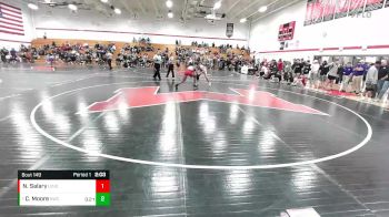 165 lbs Cons. Round 2 - Caden Moore, Kentucky Wesleyan vs Noah Salary, Indianapolis