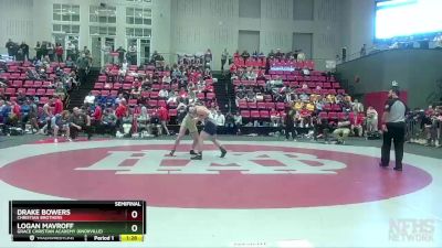 170 lbs Semifinal - Logan Mavroff, Grace Christian Academy (Knoxville) vs Drake Bowers, Christian Brothers