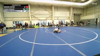 126 lbs Cons. Round 2 - Braken Hester, Box Elder vs Gaige Stewart, Panguitch
