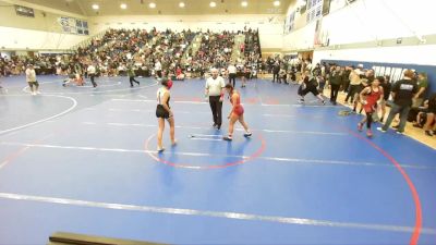 130 lbs Champ. Round 2 - Jaimy Perez, Valley View High School vs Janali Gonzalez, The Wrestling Factory