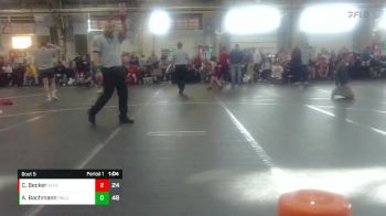 72 lbs Round 3 - Adam Bachmann, PA Alliance Blue vs Casen Becker, Black Fox Academy