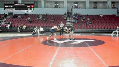 165 lbs Quarterfinal - Anwar Alli, Davidson vs Leo Contino, West Virginia