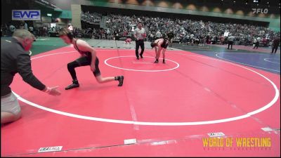 120 lbs Round Of 32 - Gus Strick, Lawrence Elite vs Gizmo Pierce, Douglas County Grapplers Wrestling Club