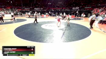 1A 175 lbs Champ. Round 1 - Thayden Root, Tolono (Unity) vs Asher Hamby, Seneca