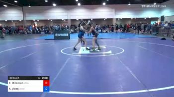 119 kg Prelims - Emily McIntosh, Garage Boyz Wrestling vs Aenaya Vines, Warrior Wrestling Club