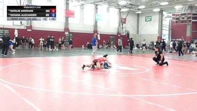 102 lbs Rr Rnd 2 - Natalie Andrade, Estebuilt/hunterdon Central vs Tatiana Alexander, Gps Wrestling