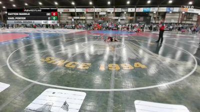 60 lbs Cons. Round 3 - Kael Porter, CWC Thunder vs Dayton Markle, Glasgow Wrestling Club