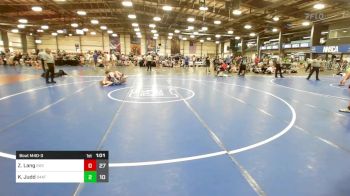 152 lbs Rr Rnd 3 - Zach Lang, Indiana Outlaws White vs Keagan Judd, 84 Athletes Black