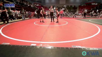 64 lbs Rr Rnd 5 - Kaden Eaton, Skiatook Youth Wrestling vs Sawyer Shouse, Morrison Takedown Club