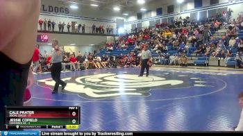 150 lbs 2nd Wrestleback (8 Team) - TOBY RUSSELL, Commerce Hs vs Kacen Taylor, Social Circle