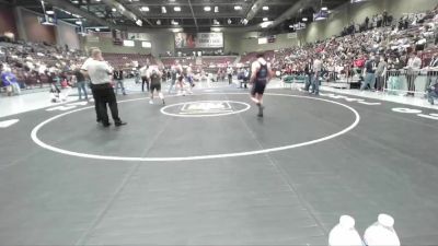 2A 215 lbs Champ. Round 1 - Beau Jackson, South Summit vs Damien Liest, Utah Military Academy Hillfield