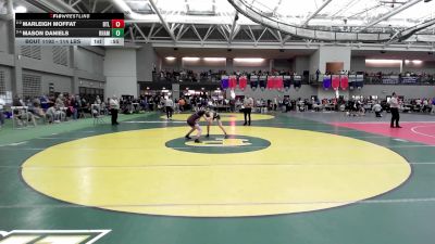 114 lbs Consi Of 8 #1 - Marleigh Moffat, Bethel vs Mason Daniels, RHAM