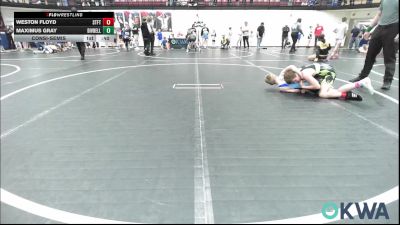 100 lbs Consolation - Weston Floyd, Standfast vs Maximus Gray, Division Bell Wrestling