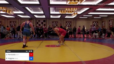 125 kg 3rd Place - Jake Fernicola, South Carolina vs Ryan Higgins, Massachusetts