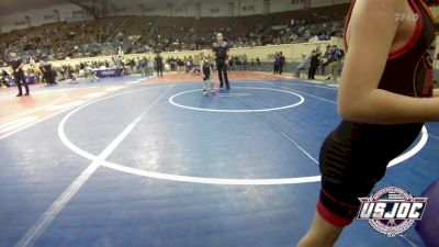 40 lbs Consi Of 4 - Barlos Morales, F-5 Grappling vs Jack Allen, Ponca City Wildcat Wrestling