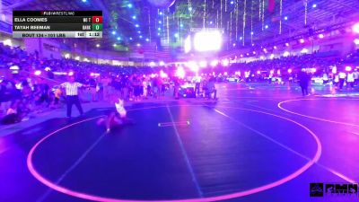 101 lbs Round Of 16 - Ella Coomes, No Team vs Tayah Beeman, Dark Horse WC
