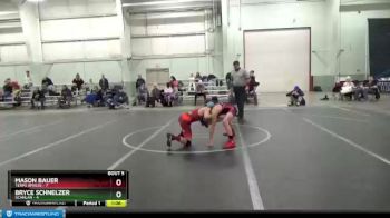 84 lbs Round 2 (8 Team) - Bryce Schnelzer, Scanlan vs Mason Bauer, Terps Xpress