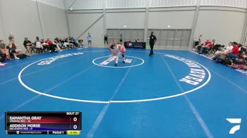 106 lbs Placement Matches (16 Team) - Samantha Gray, Virginia Red vs Addison Morse, Oklahoma Red