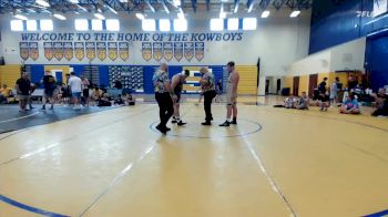 285 lbs Placement (16 Team) - Leyland Callahan, Braves WC vs Colton Hersey, Greasers
