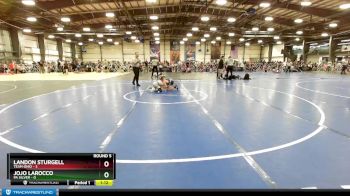 76 lbs Rd# 8- 12:30pm Saturday Final Pool - Landon Sturgell, Team Ohio vs Jojo LaRocco, PA Silver