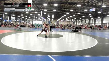 138 lbs Rr Rnd 1 - Braydon Pequinot, Buffalo Valley Black vs Wyatt Behnke, Fight Barn WC
