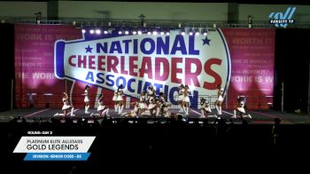 Platinum Elite Allstars - Gold Legends [2025 L3 Senior Coed - D2 Day 2] 2025 NCA Atlanta Classic