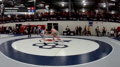 65 kg Champ. Round 3 - Nikolaus O'Neill, Tar Heel Wrestling Club vs Tyson Peach, Jackrabbit Wrestling Club