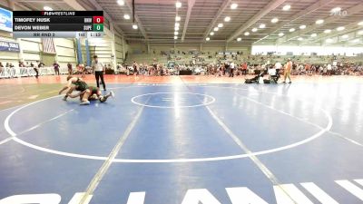 145 lbs Rr Rnd 2 - Timofey Husk, University Hawks Wrestling Club vs Devon Weber, Superior SWA