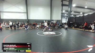 92 lbs Round 5 - Easton Quolas, All-Phase Wrestling Club vs Ayden Medina, Twin City Wrestling Club