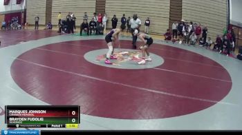 120 lbs Champ. Round 1 - Marques Johnson, Cimarron Memorial vs Brayden Fudolig, Silverado