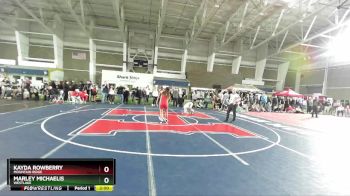 130 lbs Cons. Round 4 - Kayda Rowberry, Mountain Ridge vs Marley Michaelis, Westlake