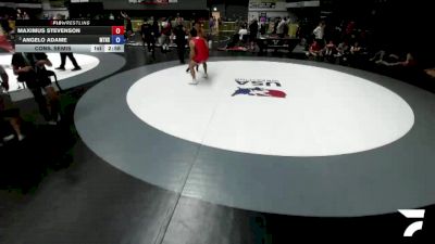 175 lbs Cons. Semis - Maximus Stevenson vs Angelo Adame, Matilda Torres High School Wrestling
