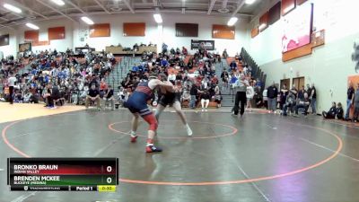 120 lbs 3rd Place Match - Brenden McKee, Buckeye (Medina) vs Bronko Braun, Indian Valley