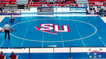 141 lbs 1st Place Match - Skyler Hickman, Washington & Lee vs Mitchell Johnson, Greensboro