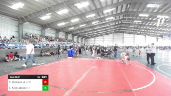 130 lbs Consolation - Samuel Dickison Jr, Westside WC vs Elijah Avis Labus, NM Royalty