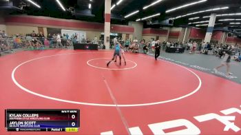 120 lbs Cons. Round 2 - Kylan Colleps, Southern Style Wrestling Club vs Jaylon Scott, NB Elite Wrestling Club