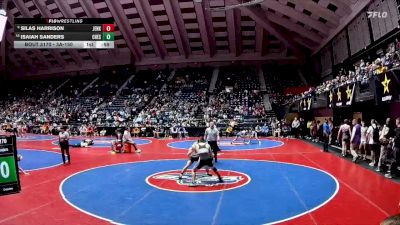 3A-150 lbs Cons. Round 1 - Isaiah Sanders, Chestatee vs Silas Harrison, Jenkins