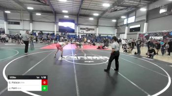 120 lbs Final - Gavin Palace, Grindhouse WC vs James (JJ) Pahl, War Wc