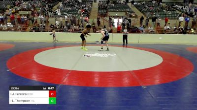 210 lbs 3rd Place - Jrew Ferreira, Georgia vs Luke Thompson, The Storm Wrestling Center