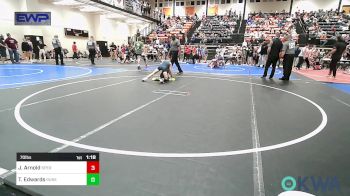 70 lbs Rr Rnd 4 - Jolynn Arnold, Sperry Wrestling Club vs Timberlyn Edwards, Runestone