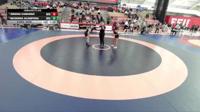 103 lbs Cons. Semi - Mckenna Acampora, Delaware Valley vs Jesenia Camargo, Delaware Valley