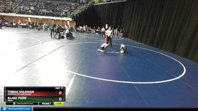 70 lbs Round 2 - Tobias Solinger, Moyer Elite Wrestling vs Blake Piere, Iowa