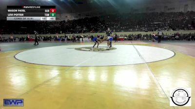 84 lbs Consi Of 16 #1 - Mason Patel, Glenpool JH vs Levi Potter, Team Guthrie Wrestling
