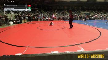64 lbs Semifinal - Lane McClintock, Sebolt Wrestling Academy vs John Reimer, Team Nazar