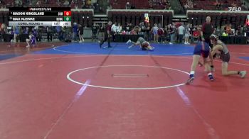 116 lbs Cons. Round 4 - Max Kleinke, Sidney Wrestling Club vs Mason Kingsland, North Montana Wrestling CLub