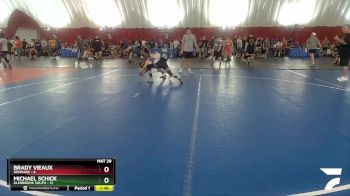 126 lbs Round 1 (16 Team) - Brady Vieaux, Denmark vs Michael Schick, Glenbrook South