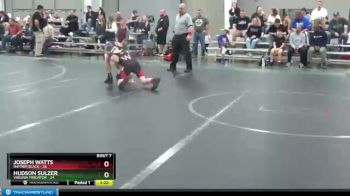 110 lbs Round 3 (6 Team) - Hudson Sulzer, Virginia Predator vs Joseph Watts, Daytrip Black