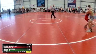 92 lbs Rd# 2 10:30am Friday - Brady Watson, PA Gold vs Jaydn Schommer, Nebraska Elite