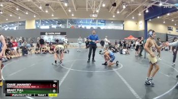 115 lbs Round 4 (8 Team) - Brady Full, Team Shutt vs Chase Janawsky, North Carolina National Team